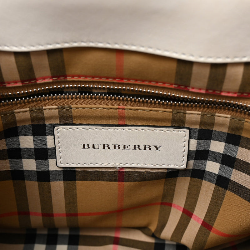 Calfskin Perforated Small Banner Tote