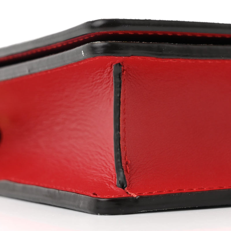 Gg Supreme Blooms Chain Wallet Blue