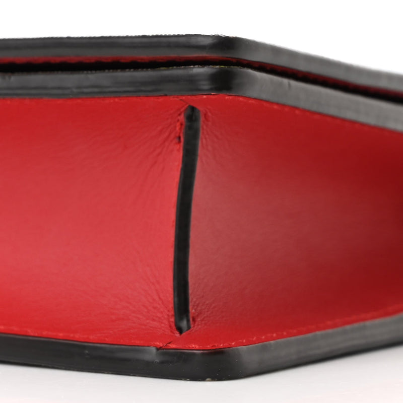 Gg Supreme Blooms Chain Wallet Blue