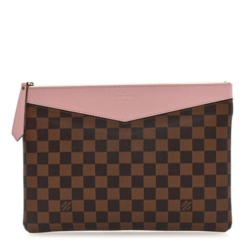 Damier Ebene Daily Pouch Rose Poudre