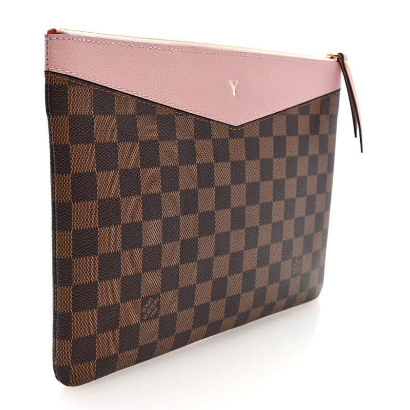 Damier Ebene Daily Pouch Rose Poudre