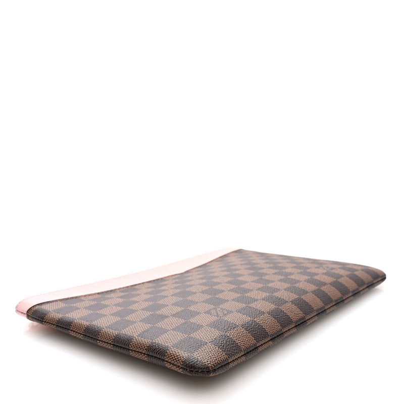 Damier Ebene Daily Pouch Rose Poudre