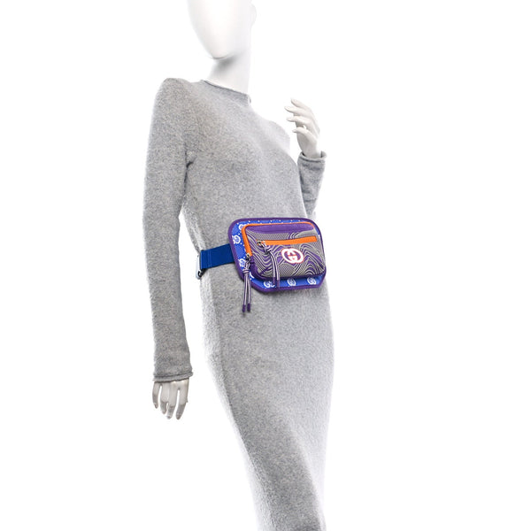 Jersey Gg All Over Sporty Belt Bag Grey