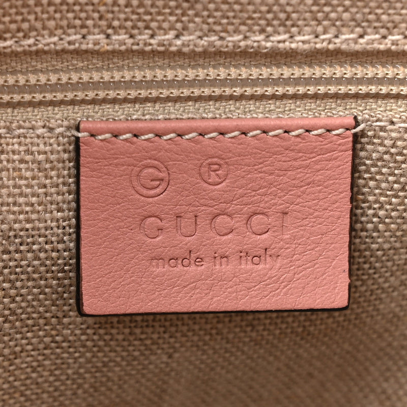 Soft Microguccissima Medium Tote Pink