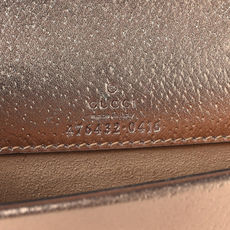 Metallic Calfskin Super Mini Dionysus