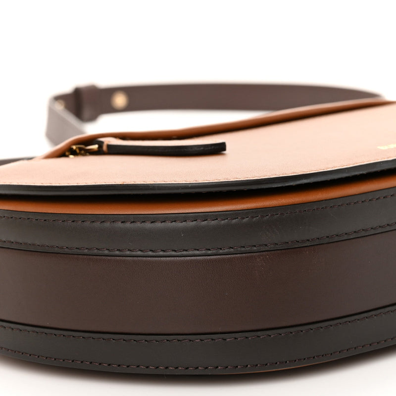 Calfskin Small Two-Tone Olympia Shoulder