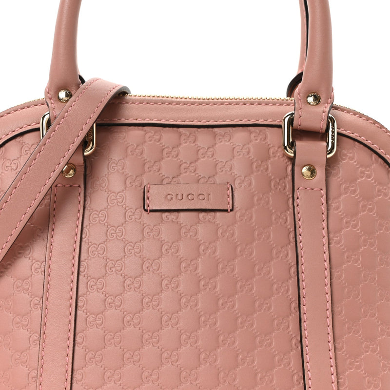 Microguccissima Mini Dome Bag Soft Pink