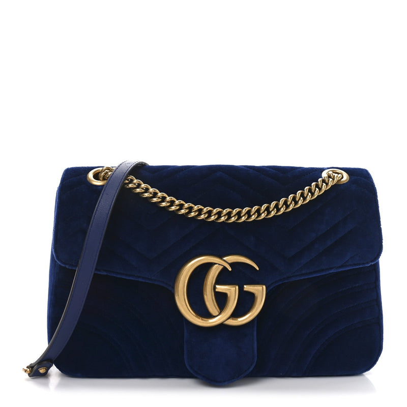 Velvet Matelasse Medium Gg Marmont