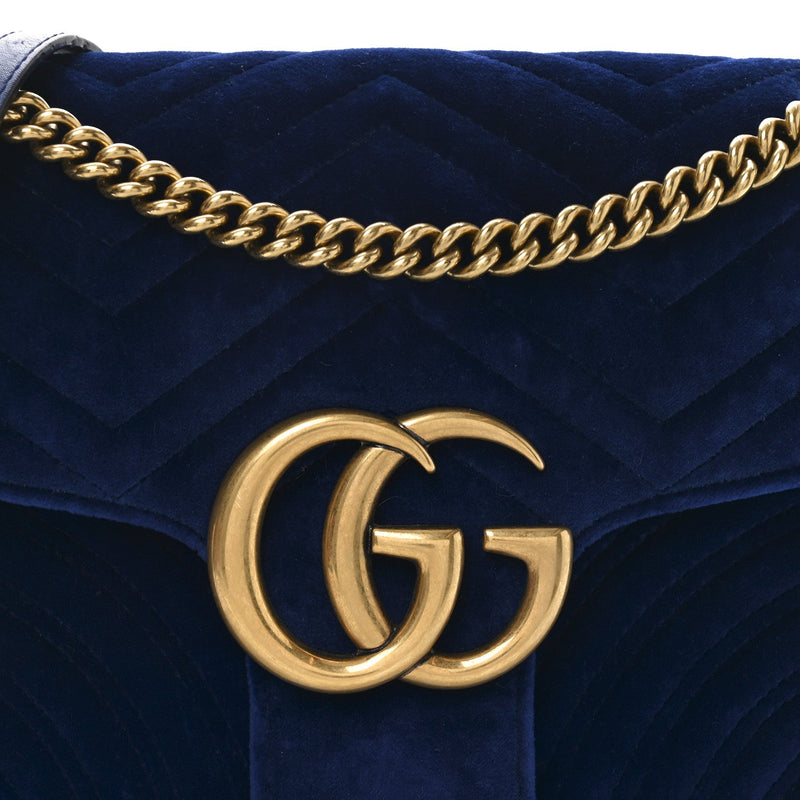 Velvet Matelasse Medium Gg Marmont