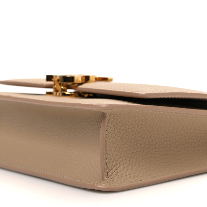 Grainy Calfskin Small Tb Bag Rose Beige