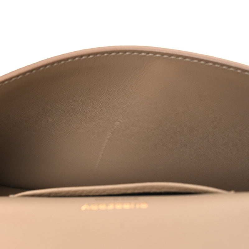 Grainy Calfskin Small Tb Bag Rose Beige