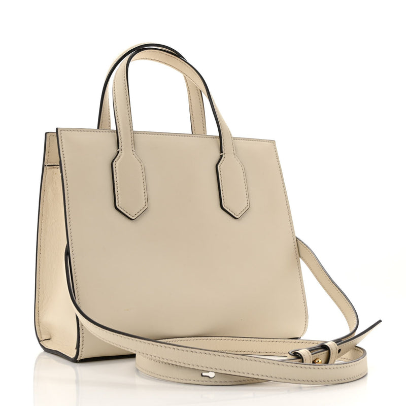 Calfskin Marmont Ribbon Top Handle Bag