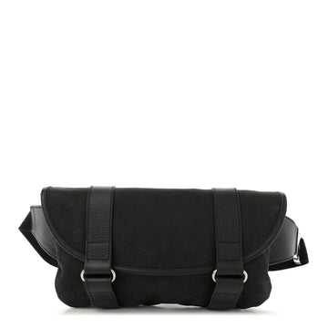 Nylon Waist Belt Bag Black