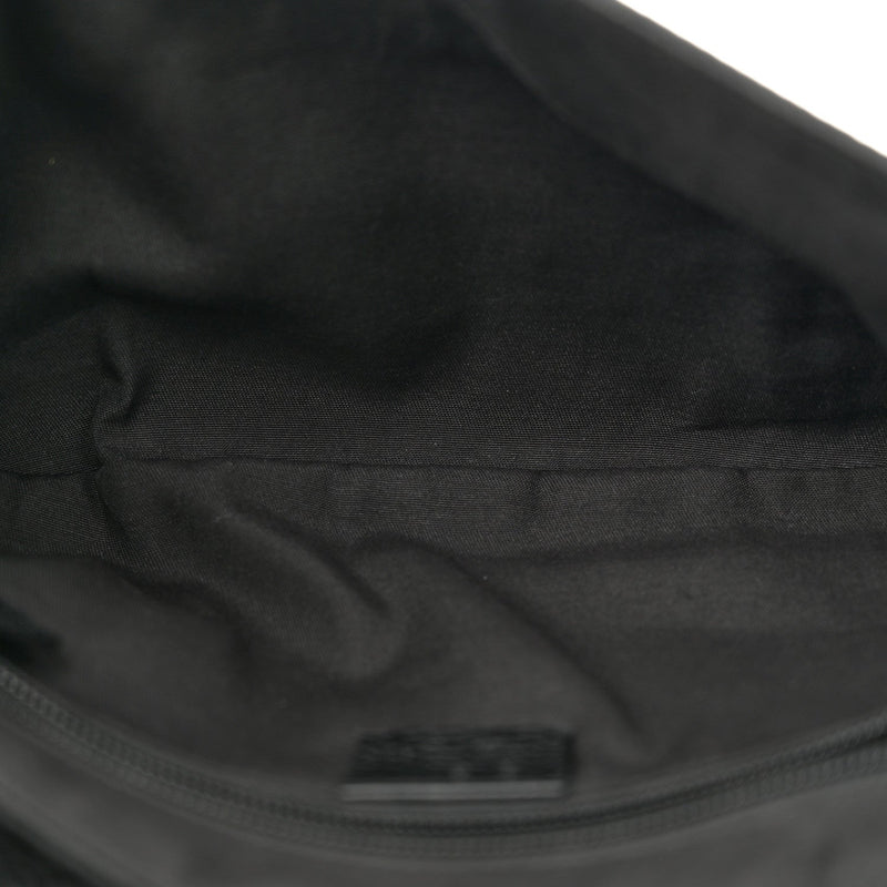 Nylon Waist Belt Bag Black