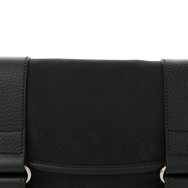 Nylon Waist Belt Bag Black