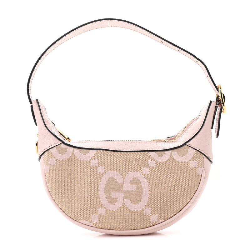 Jumbo Gg Textured Dollar Calfskin Mini