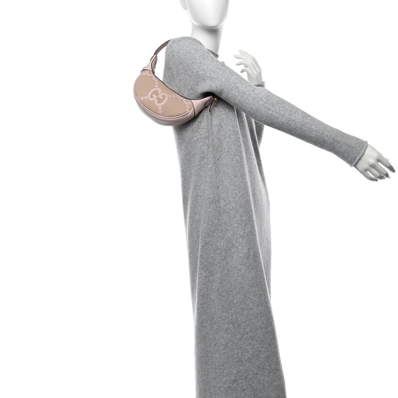 Jumbo Gg Textured Dollar Calfskin Mini