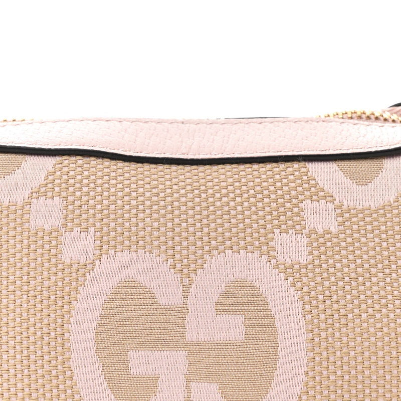Jumbo Gg Textured Dollar Calfskin Mini