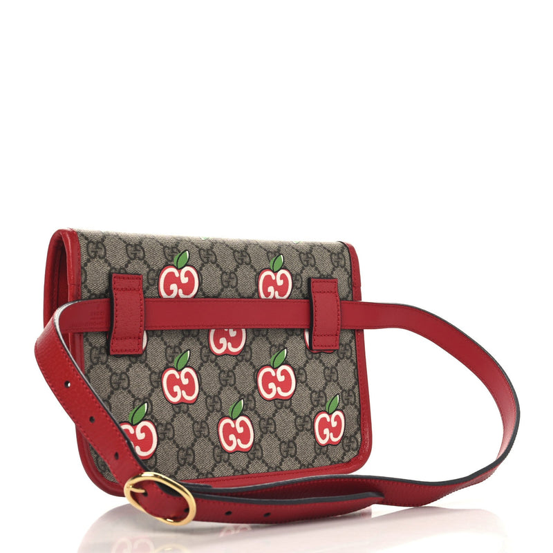 Gg Supreme Apple Interlocking G Belt Bag