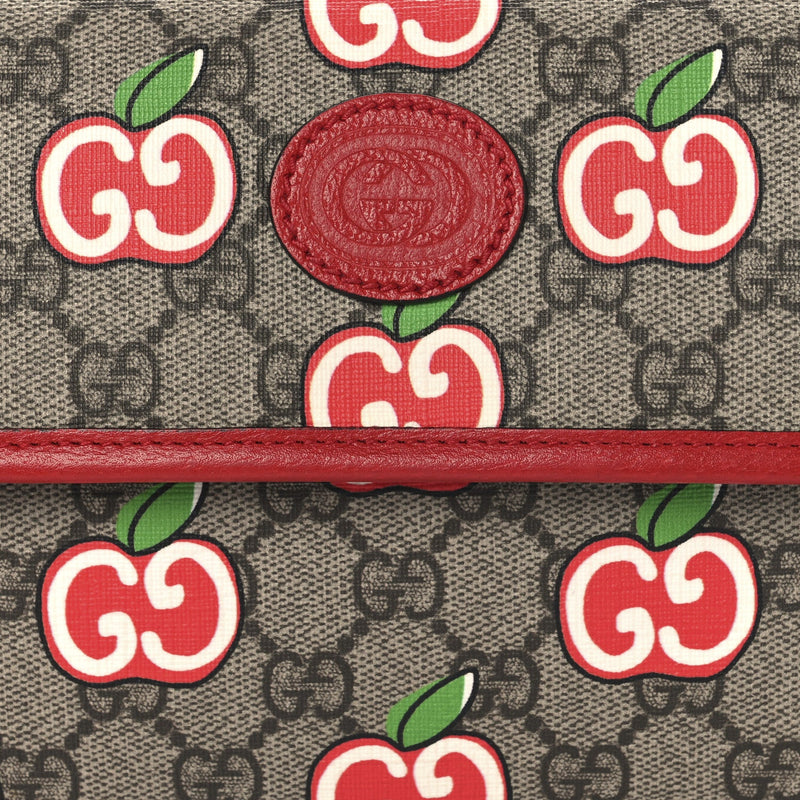 Gg Supreme Apple Interlocking G Belt Bag