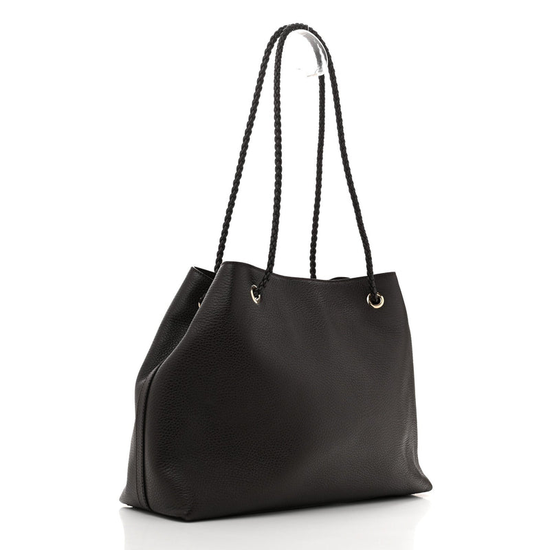 Calfskin Medium Braided Handle Gifford