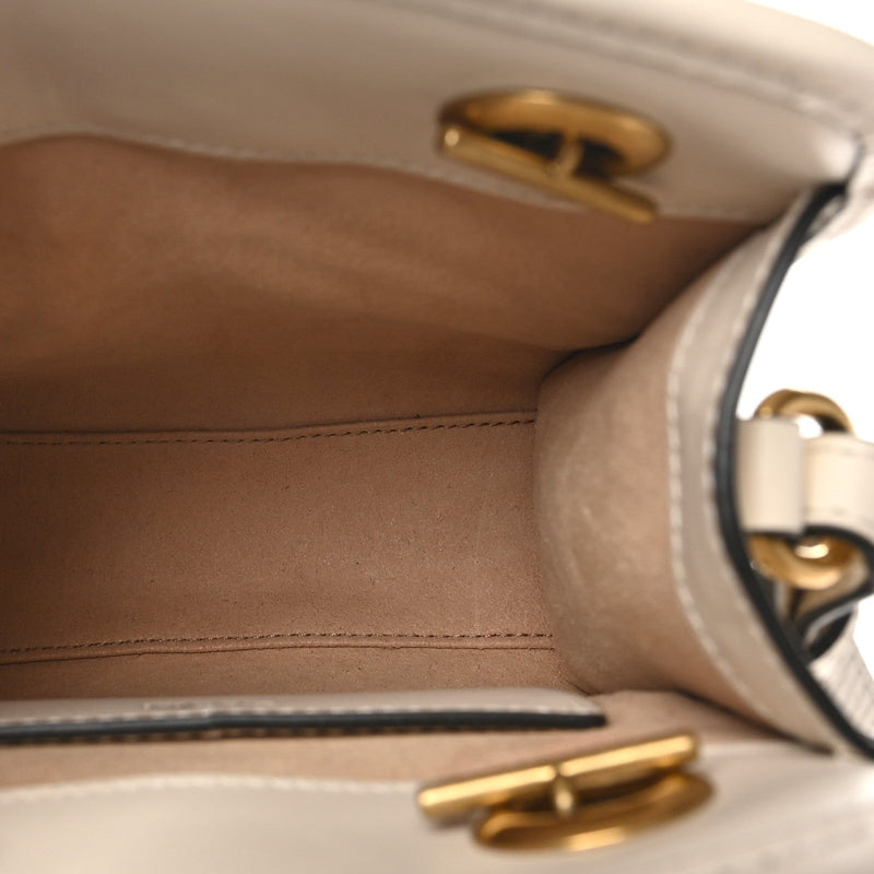 Calfskin Matelasse Chevron Mini Gg