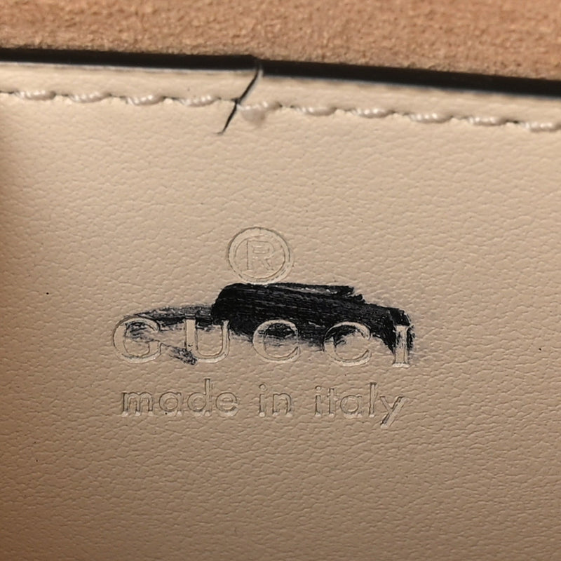 Calfskin Matelasse Chevron Mini Gg