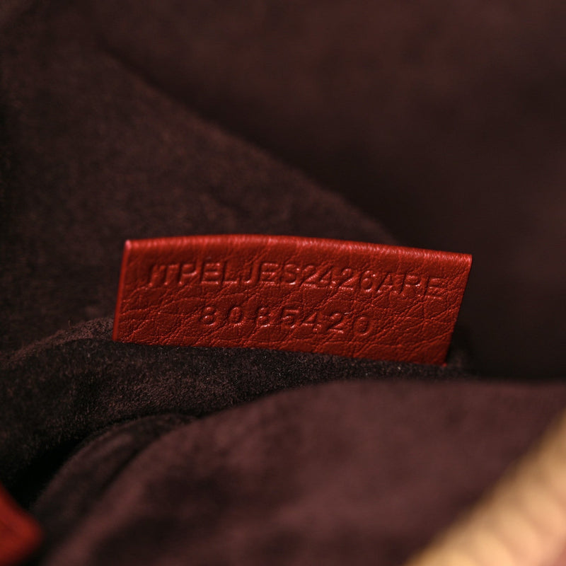 Grainy Calfskin Small Knight Bag Red