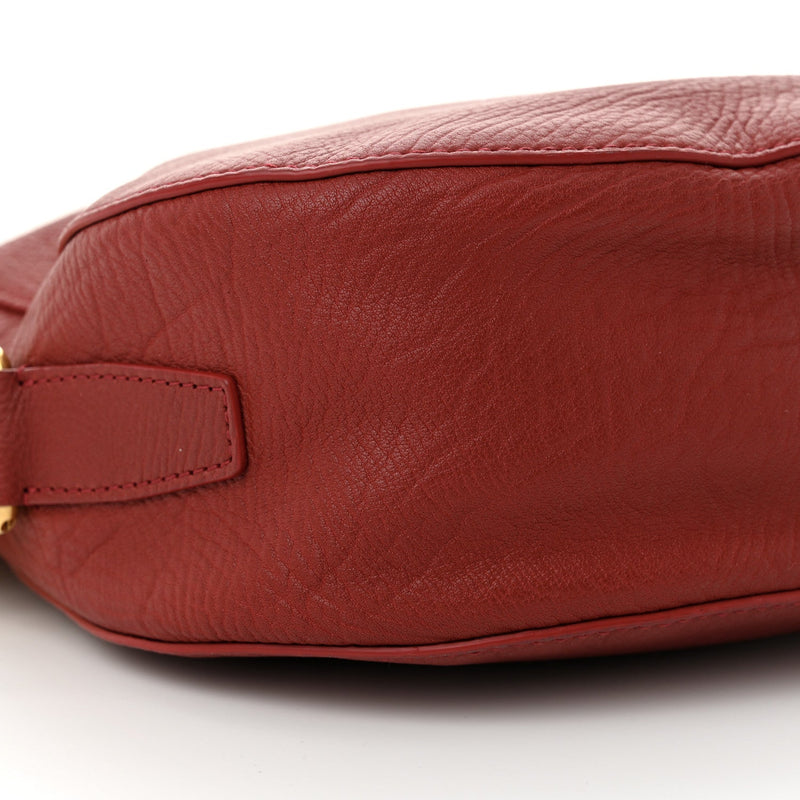 Grainy Calfskin Small Knight Bag Red