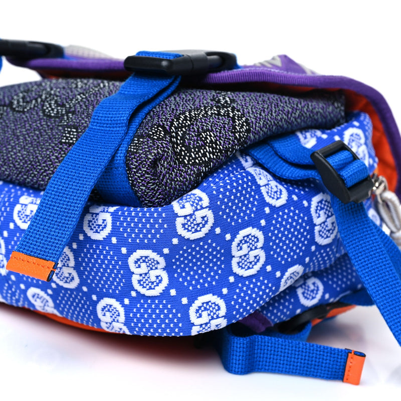 Jersey Gg All Over Sporty Flap Backpack