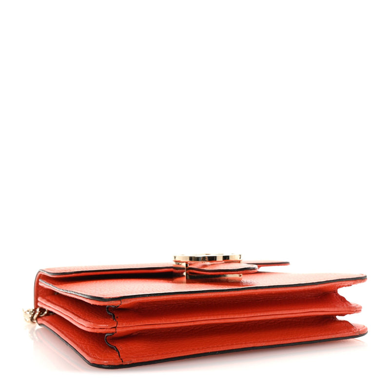 Dollar Calfskin Small Interlocking G