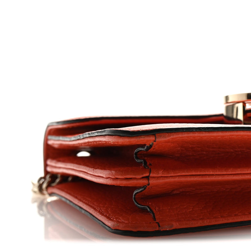 Dollar Calfskin Small Interlocking G