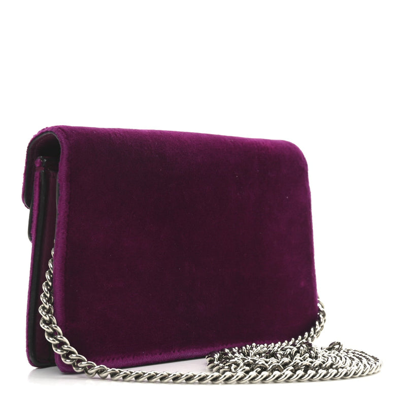 Velvet Super Mini Dionysus Shoulder Bag