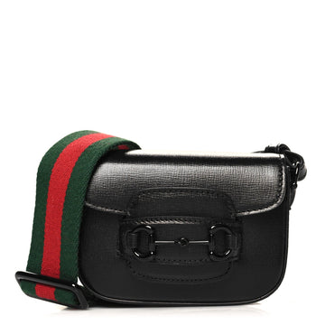 Azalea Calfskin Web Monochrome Horsebit