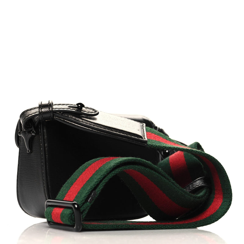 Azalea Calfskin Web Monochrome Horsebit