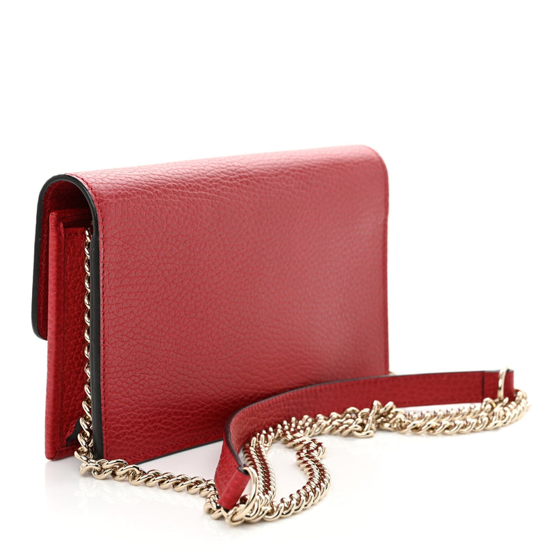 Dollar Calfskin Interlocking G Chain