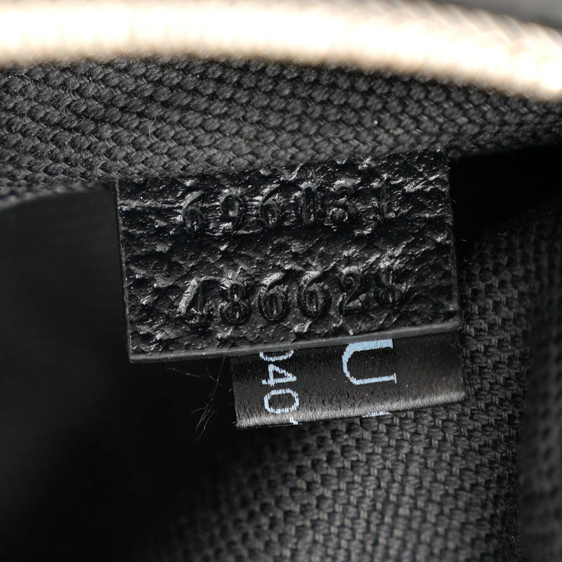 Jumbo Gg Textured Dollar Calfskin Web