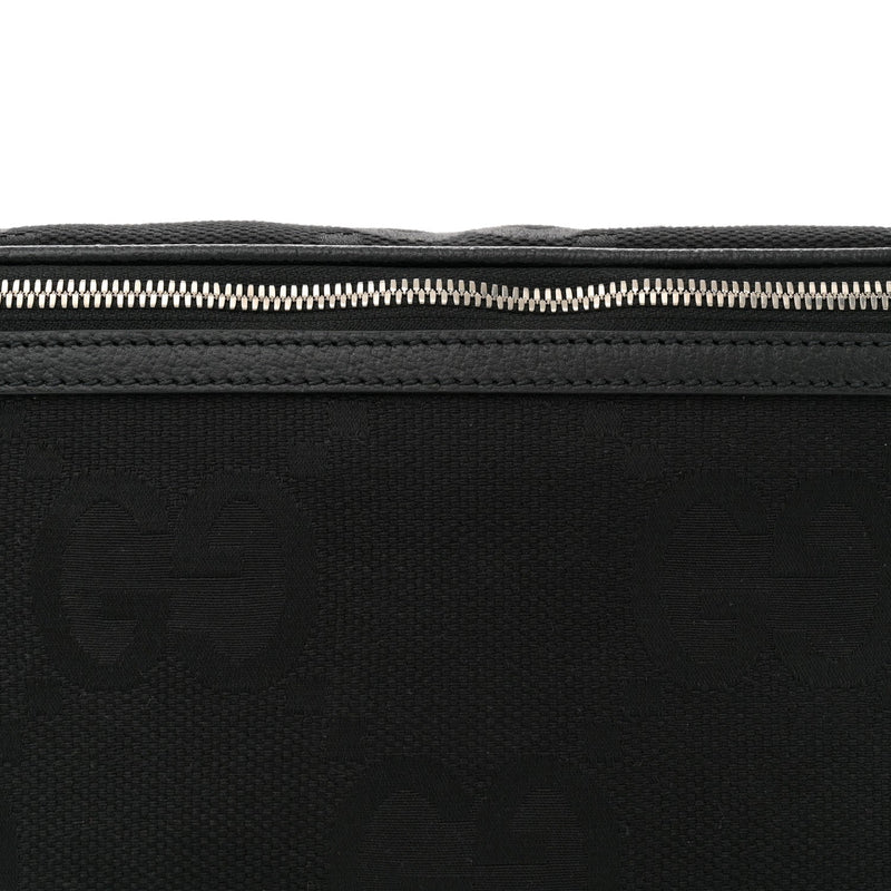 Jumbo Gg Textured Dollar Calfskin Web