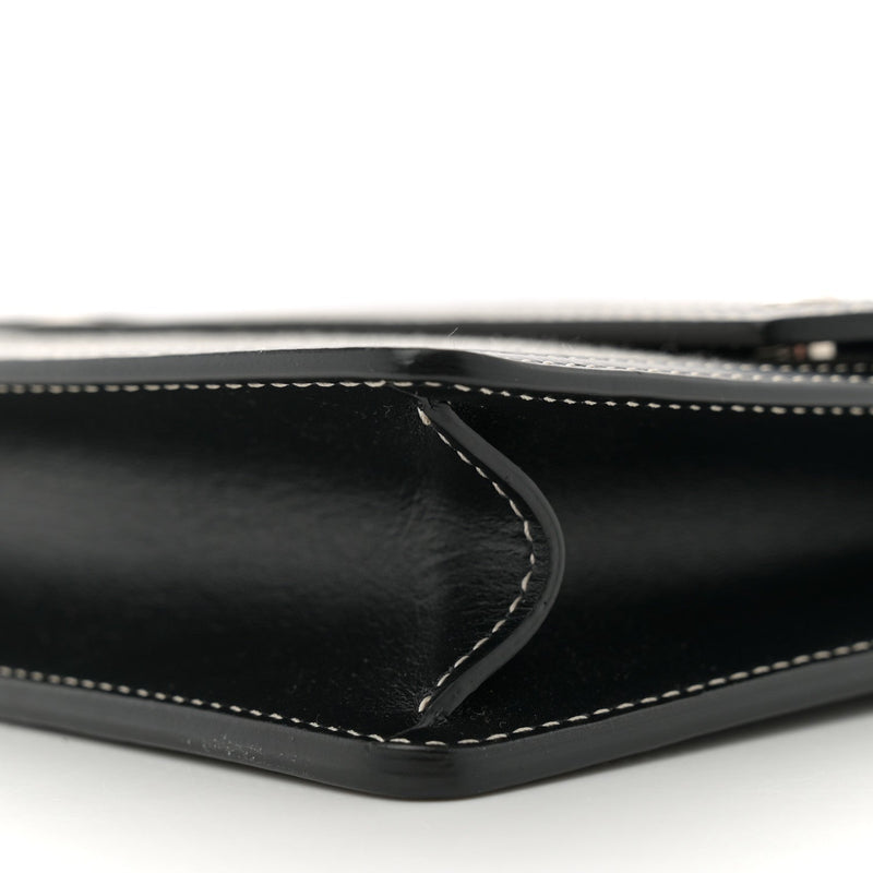 Cotton Canvas Horseferry Print Crossbody