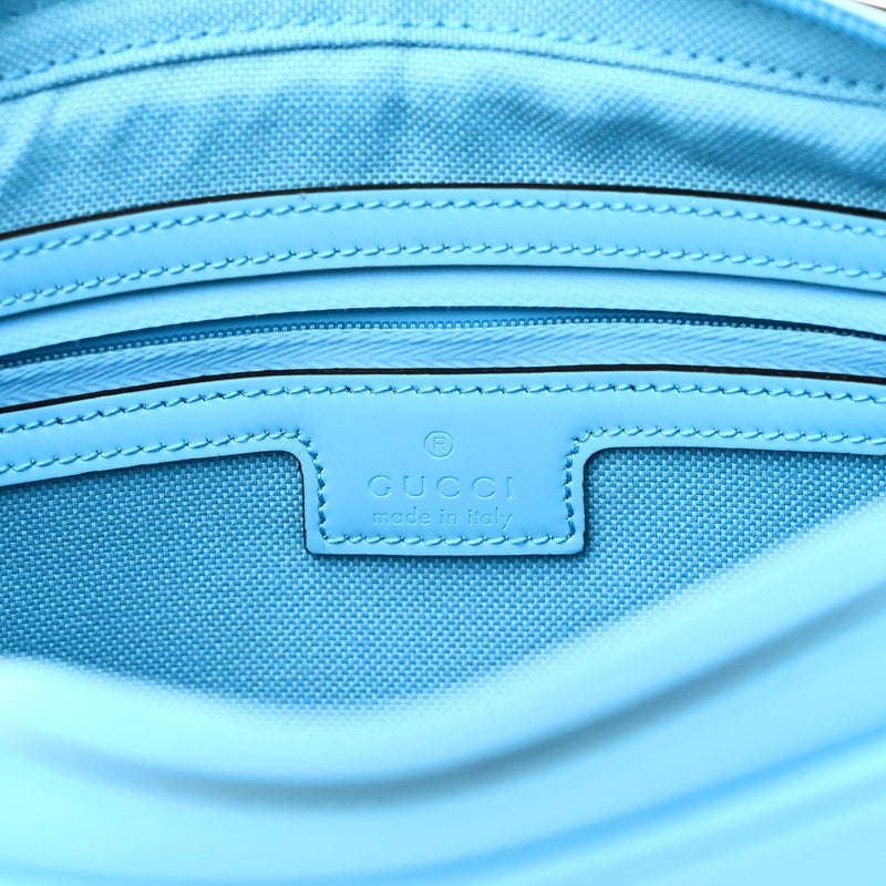 Rubber Effect Gg Crossbody Bag Bright