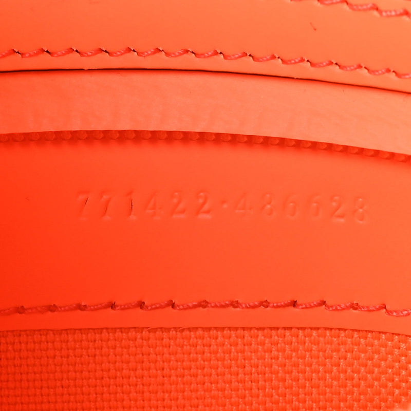 Rubber Effect Gg Belt Bag New Orange