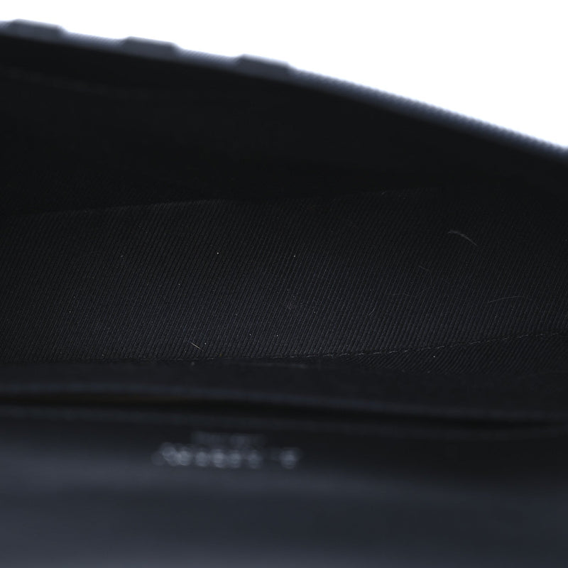 Nylon Check Small Lola Bag Black White