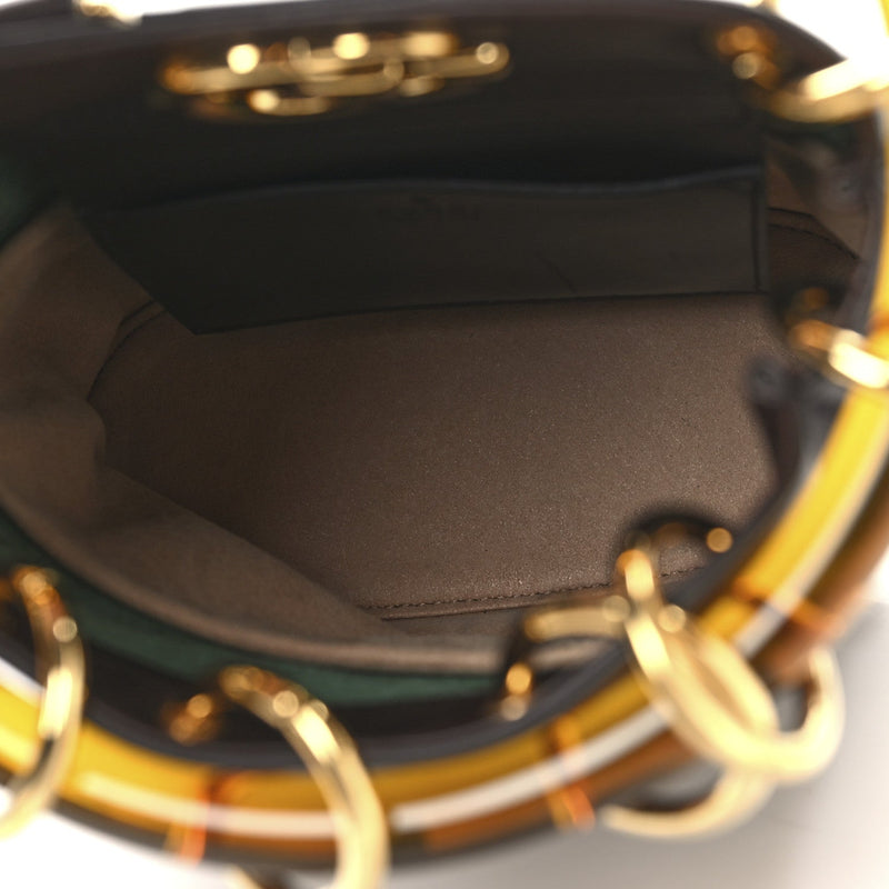 Suede Calfskin Web G Logo Bucket Bag