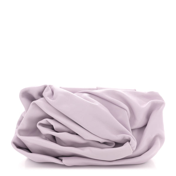 Lambskin Rose Clutch Haze