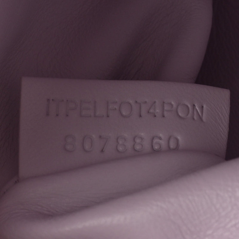 Lambskin Rose Clutch Haze