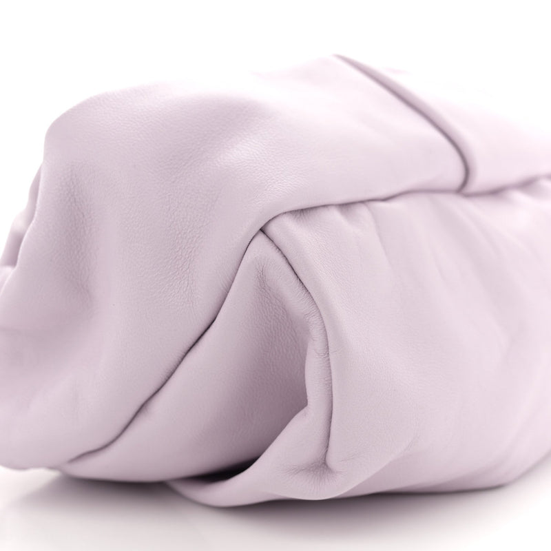 Lambskin Rose Clutch Haze