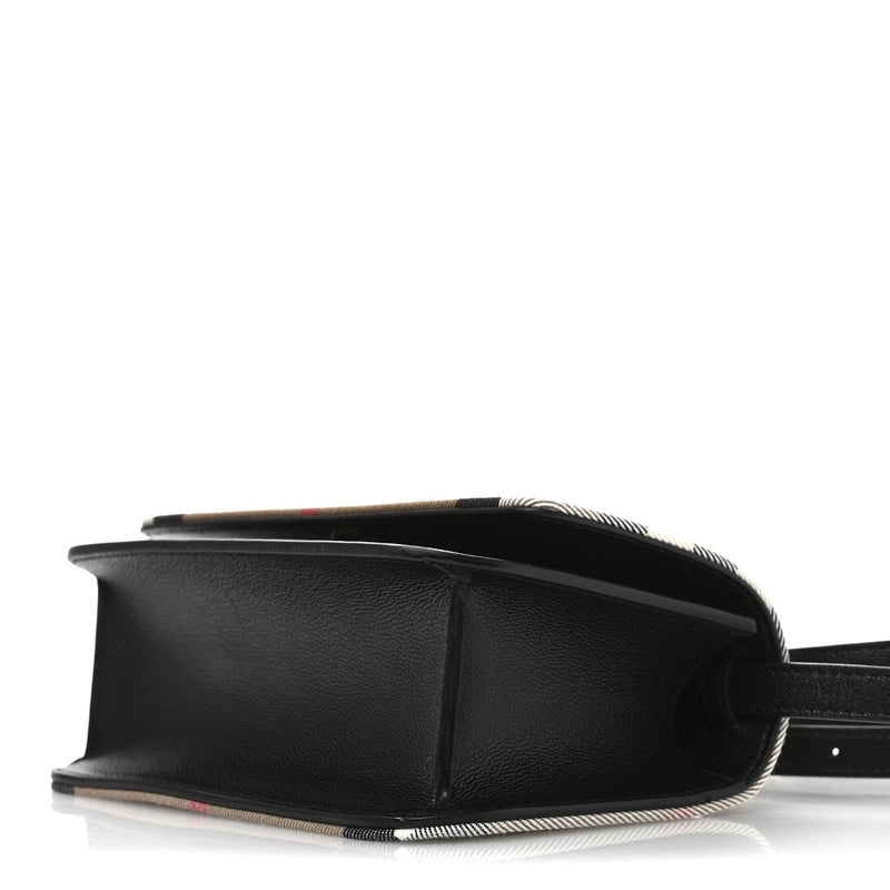 Grained Calfskin House Check Small