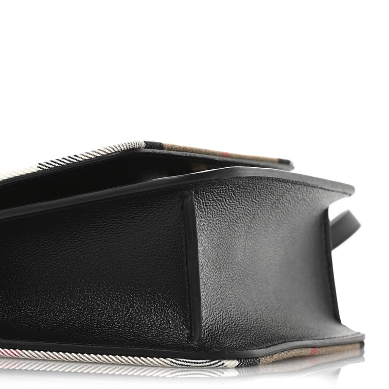 Grained Calfskin House Check Small