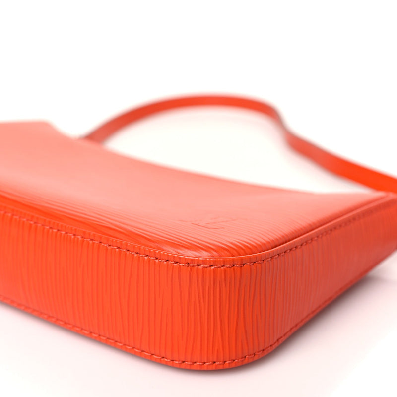 Epi Pochette Accessories Nm Piment