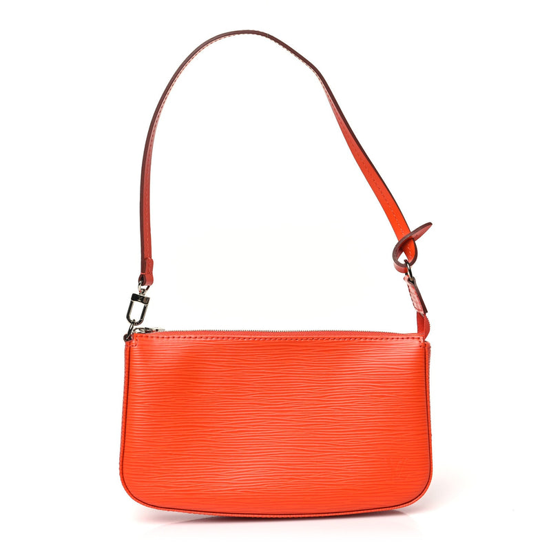 Epi Pochette Accessories Nm Piment
